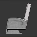 Modern Airplane Interior Seat Design With Comfortable Cushion And Ergonomic Armrest