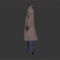 Men's Stylish Outfits With Plaid Suit Red Tie And Long Coat Vest