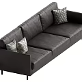 Modern Multiplayer Sofa 3d model