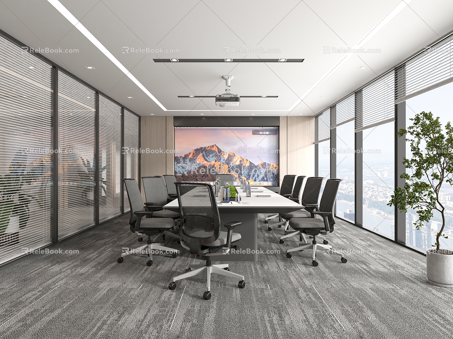 Conference Room 3d model