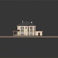 Single Family Home Gray Roof Beige Exterior With Covered Porch Stone Accents And Green Lawn