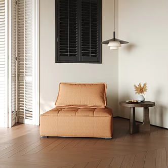 Modern Lazy Sofa 3d model