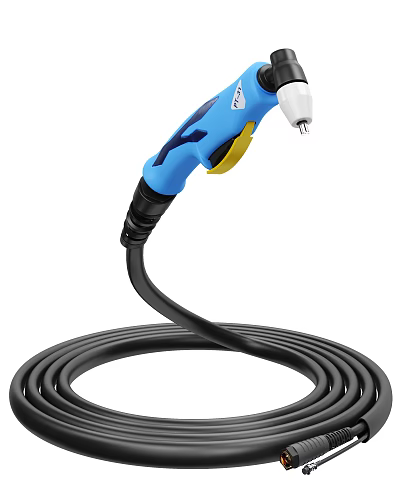Blue And Yellow High Pressure Washer Gun With Black Hose For Household Cleaning 3d model