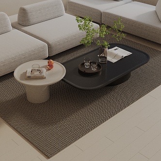 Modern coffee table 3d model