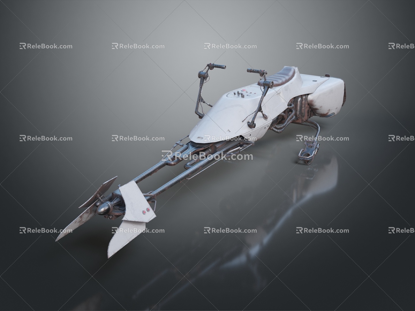 Jet Motorcycle Sci-Fi Motorcycle Concept Motorcycle Flying Car Space Flying Car Space Motorcycle 3d model