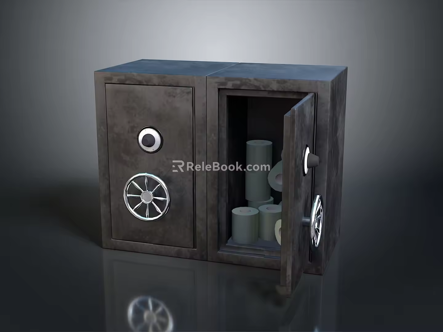 Box Safe Metal Box Next Generation Item 3 Print 3d model