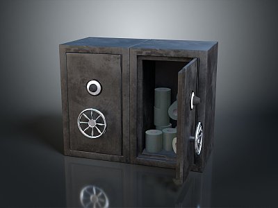 Box Safe Metal Box Next Generation Item 3 Print 3d model