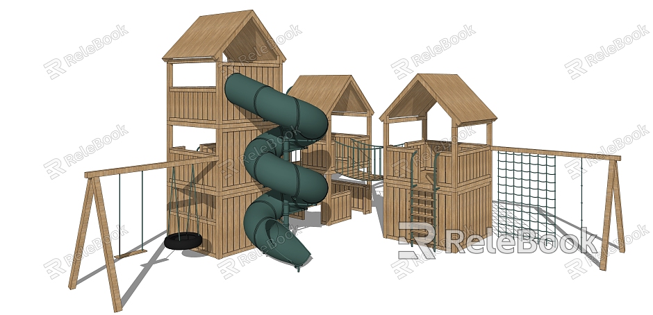 Modern play equipment children's field model