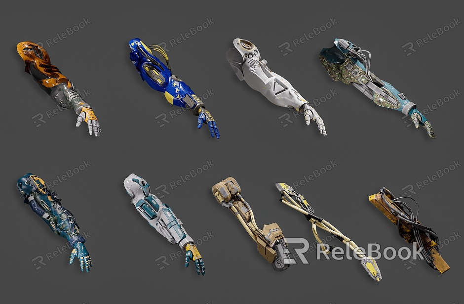 Mechanical Arm Bionic Mechanical Arm Equipment Medical Equipment Arm Industrial Mechanical Arm Automation Mechanical Arm Equipment Robot Arm model