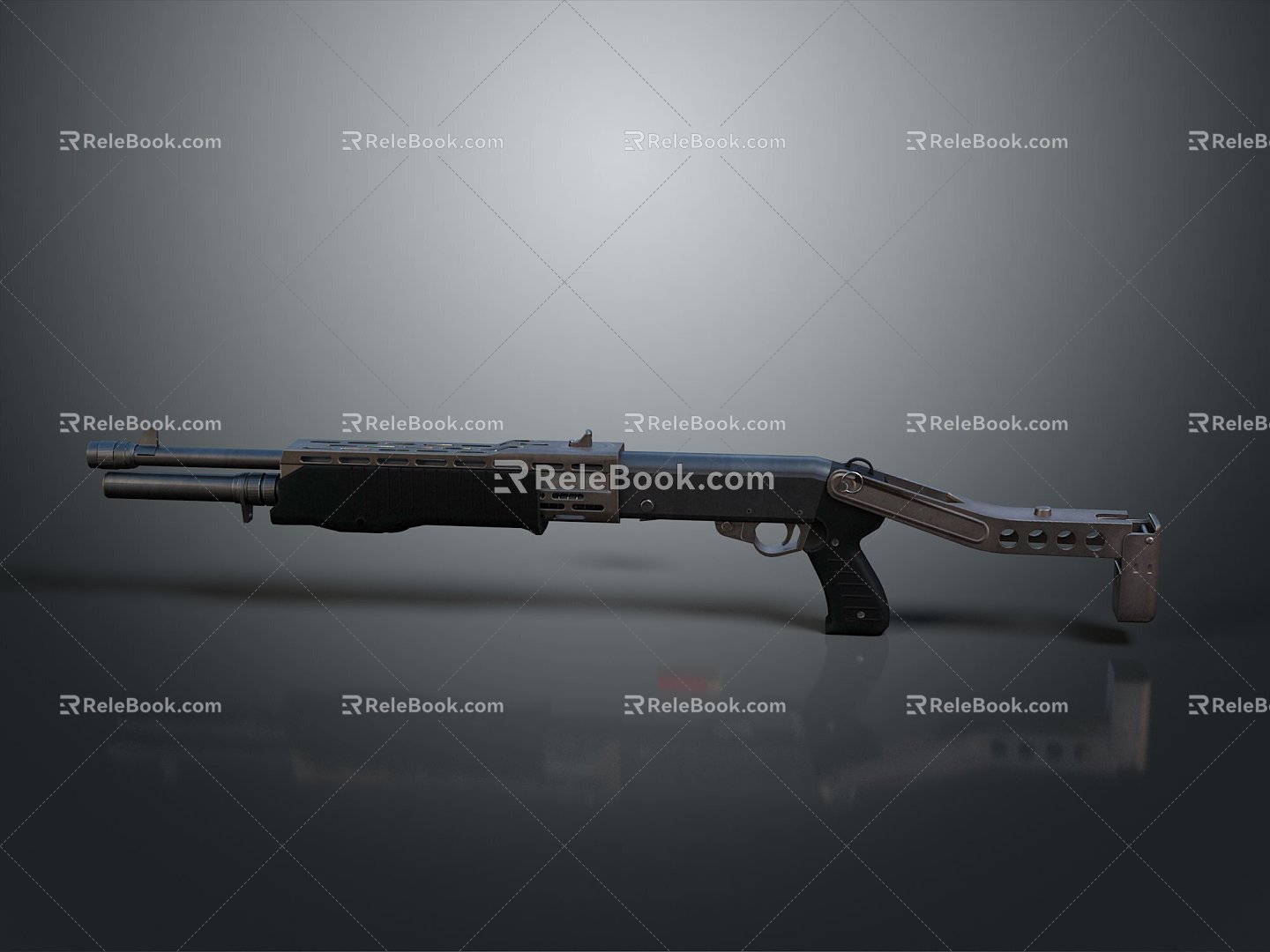 Modern weapons, hot weapons, hot weapons, guns, military articles, military equipment, military supplies, munitions 3d model