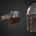 Medieval helmet 3d model
