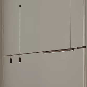 Modern chandelier 3d model