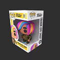 Funko Pop Fashion Love Series 01 Doll With Colorful Hair And Striped Outfit