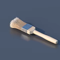 High Quality Household Brush Featuring Wooden Handle Natural Bristles And Metal Ferrule