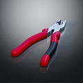 High Quality Hardware Tool Pliers With Red And Black Handles For Professional Use