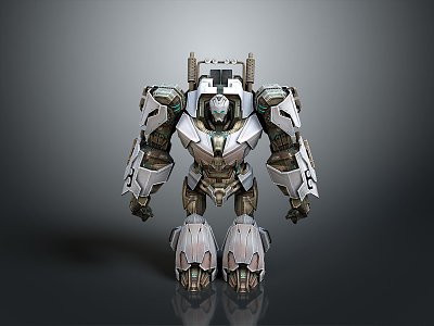 Mech Warrior Mech Soldier Machine Battlearm Mechanical Battlearm Machine Fighter Robot model