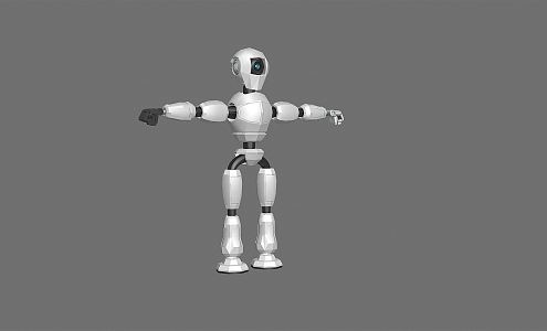 Modern Robots 3d model