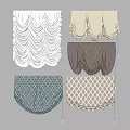 Various Styles of Window Blinds in Neutral and Colorful Designs for Interior Decor