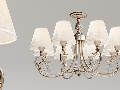 Jianou chandelier metal multi-head chandelier model