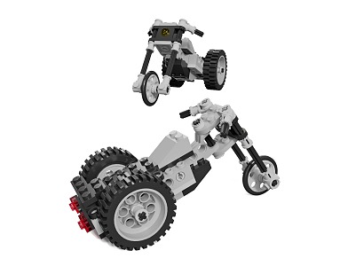 Modern Lego 3d model