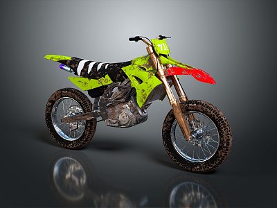 Motorcycle Two-wheeled Motorcycle Cross-country Motorcycle Road Race Motorcycle Motor Vehicle Transport 3d model