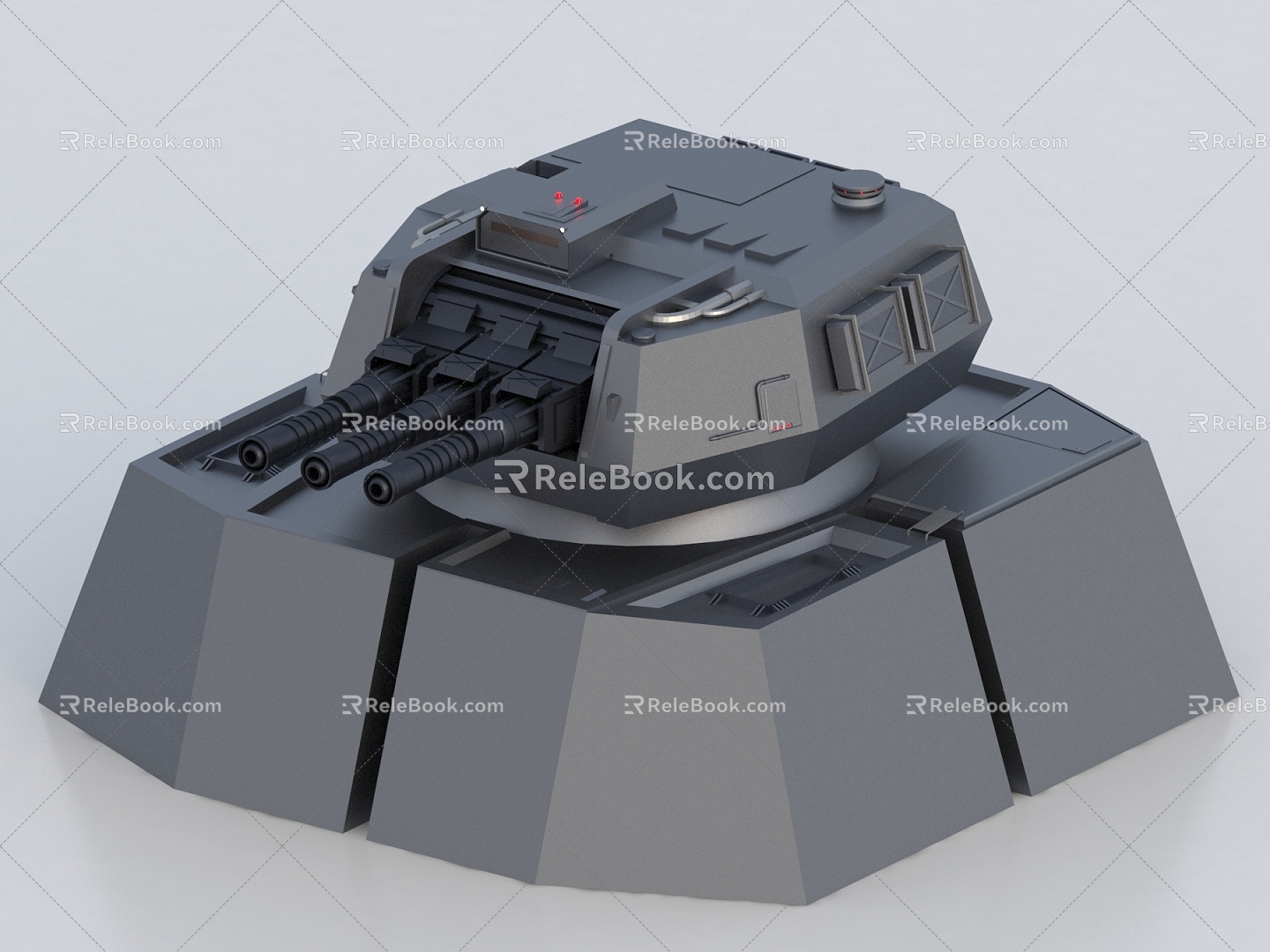 Turret 3d model