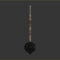 Hammer Warhammer Cartoon Hammer Magic Hammer Thor's Hammer Ancient Weapons Cold Weapons Medieval Items 3d model