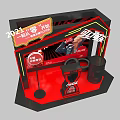 Coca Cola 2021 Promotion Display Stand With Sugar Free Cola And Red Design