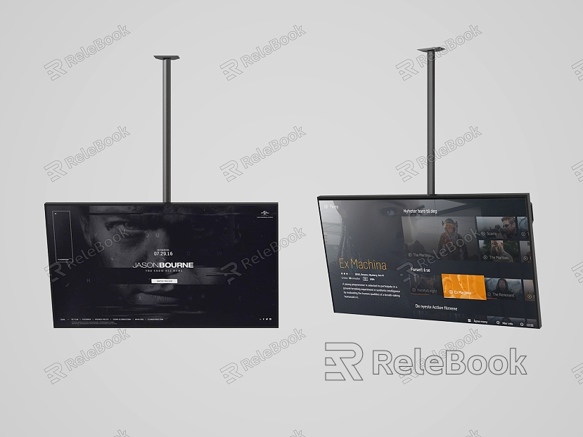 TV TV frame TV advertising screen display screen model