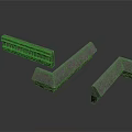 Architectural Building Textured Stone Components With L Shaped And Rectangular Forms