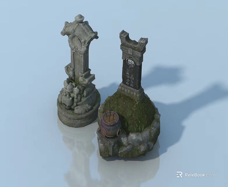 Modern Pet Cabinet With Spacious Storage And Comfortable Rest Area For Pets 3d model