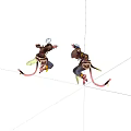 Virtual Character Animation Game Character 3d model