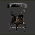 Bicycle Various Bicycle Three-wheeled Bicycle Old-fashioned Bicycle 3d model