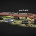 Gewehr 43 Rifle 3d model