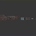Industrial Metal Equipment Setup With Copper Tanks Control Panels And Sensors