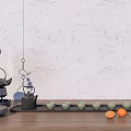 Modern Tea Set Tea Boiling Tea Stove Tea Tasting Zen Tea Break 3d model