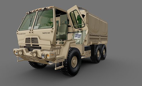 Weapons Truck 3d model