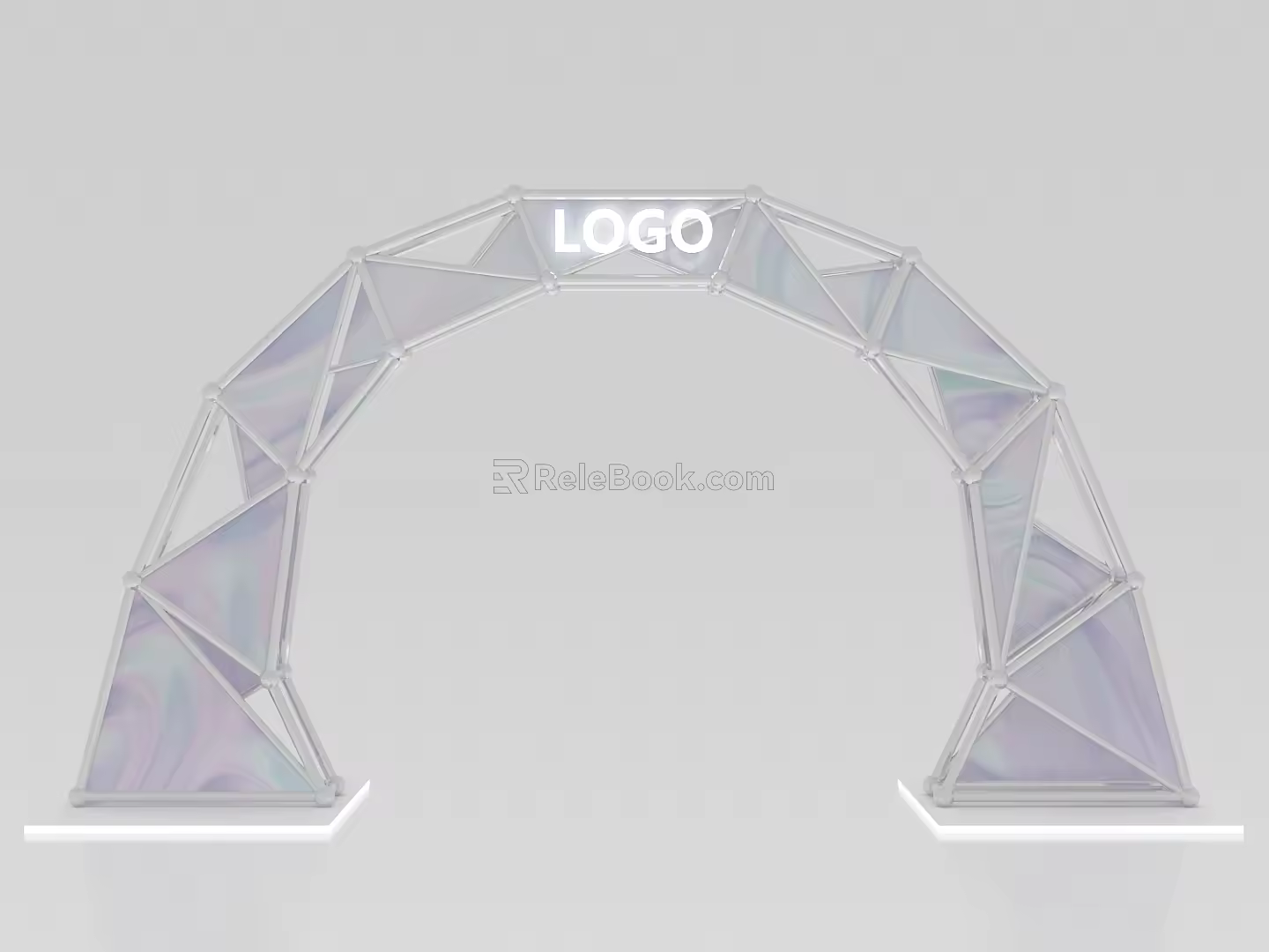 Modern Arch Meichen 3d model