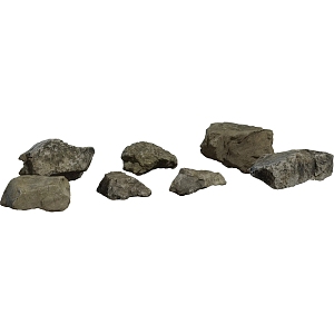 Stone 3d model