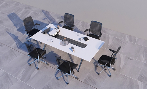 Conference table 3d model