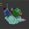 Engine Racing Engine Racing Engine Car Engine Car Engine Car Engine Vehicle 3d model