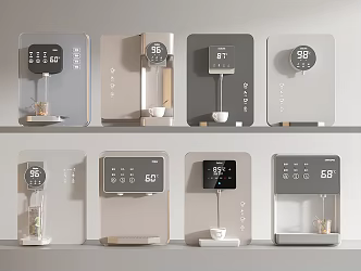 Modern water dispenser water purifier water dispenser 3d model