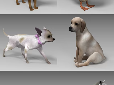 Vibrant Reptile Lizard Crawling On Tree Trunk In Tropical Rainforest Habitat 3d model