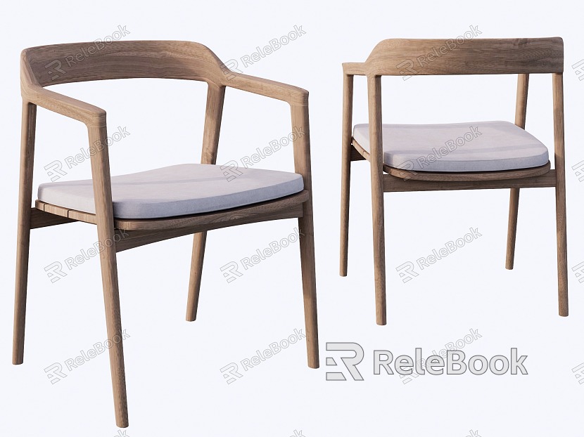 New Chinese Dining Chair Single Chair model