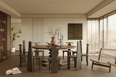 The Silent Restaurant 3d model