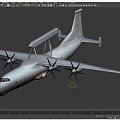 Air Police 2000 AWACS Air Police 2000 China Air Police 2000KJ2000 refers to air transport 8Y8 3d model