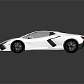 Sleek Silver Luxury Sports Car with Aerodynamic Design Sharp Lines Red Interior Open Top