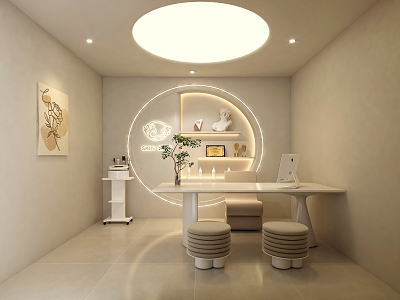 Beauty Negotiation Room Beauty Office Beauty Nail Shop Beauty Salon Design model