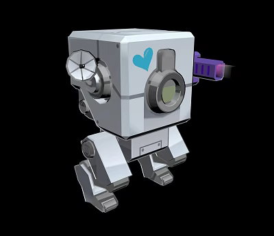 Modern Robots 3d model Modern Robots 3d model