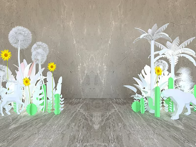 Modern Beauty Chen Animal Beauty Chen 3d model